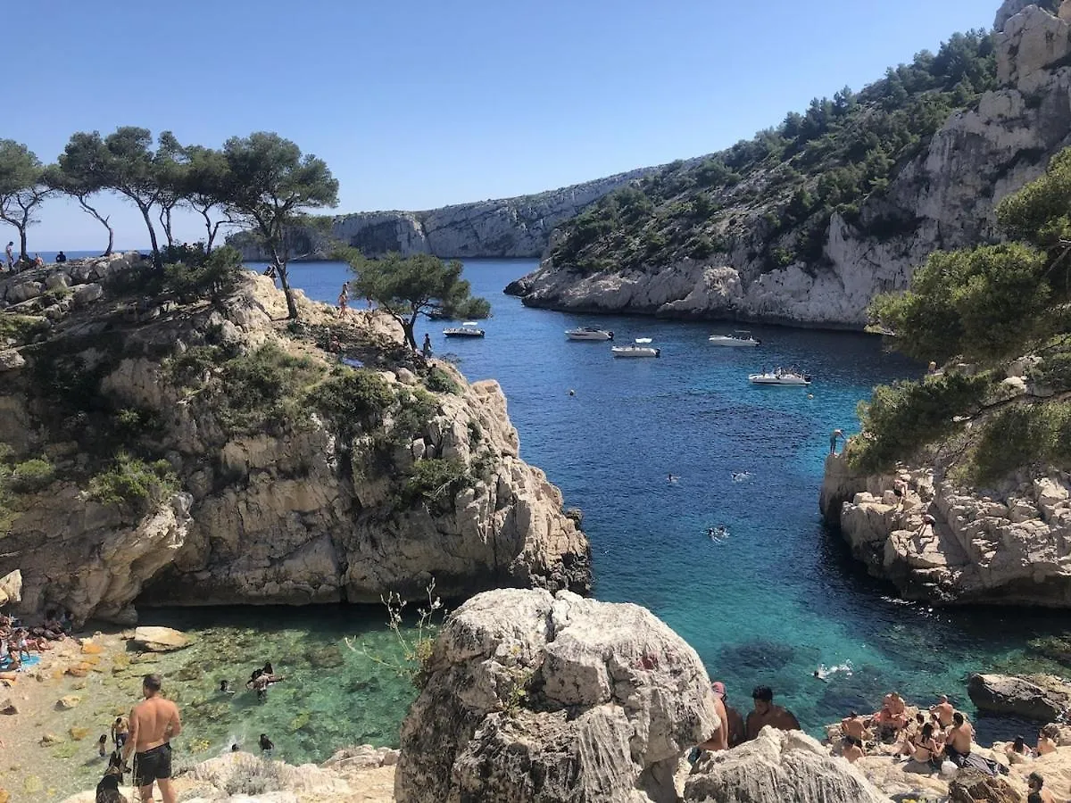 T3 Terrasse Sud Marseille 13009, Parc Des Calanques Apartment France